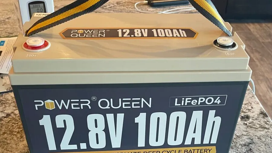 Power Queen Lithium Ion Phosphate Battery Upgrade for Our Trailer
